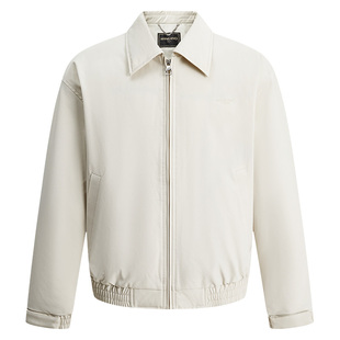 【90白鹅绒】曼加龙25冬季时尚男士羽绒服商务休闲翻领夹克外套