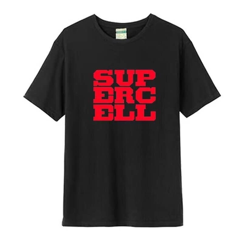 Supercell皇室战争同款短袖T恤COCO部落冲突手游周边宽松定制衣服