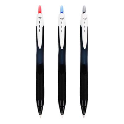 按动1.0mmJETSTREAM圆珠笔uni