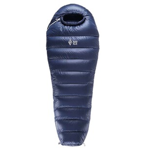 黑冰鹅绒睡袋G400/G700/G1000/G1300成人羽绒户外登山露营防寒冬