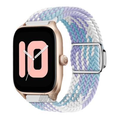 华米amazfit编织磁吸回环扣表带