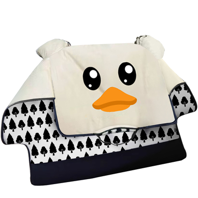 法兰绒内里电动车冬季防水挡风被