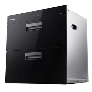 美的大容量100L消毒柜家用嵌入式厨房碗柜碗筷高温烘干一体90Q15S