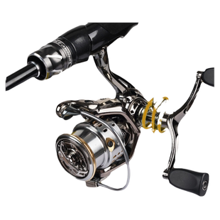 科美龙直柄路亚竿套装纺车轮超硬远投鱼竿碳素抛竿淡水路亚杆全套