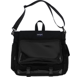 木与石双肩斜挎三用痛包二次元大容量书包透明10cm娃包女手提包