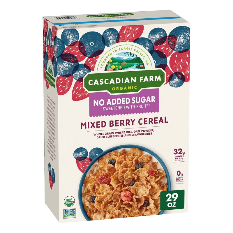 CascadianFarm谷物蓝莓草莓麦片