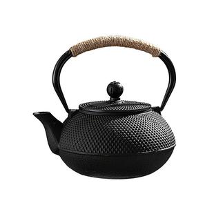 铁壶煮茶壶烧水壶泡茶专用碳火炉电陶炉器具户外铸铁茶壶围炉煮茶