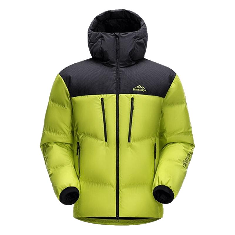 喜马拉雅梅里鹅绒羽绒服户外2025新款防寒保暖连帽羽绒衣外套男女