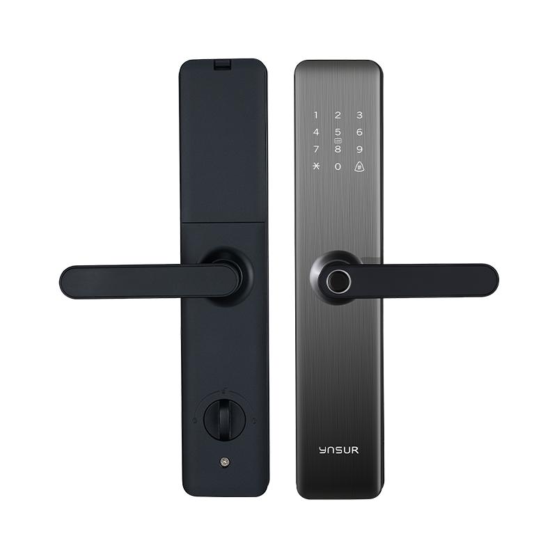 【航天聯(lián)名】因碩智能門鎖指紋鎖家用入戶門半自動(dòng)電子指紋鎖T13
