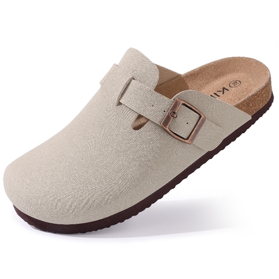 勃肯鞋女外穿休闲九三真皮舒适