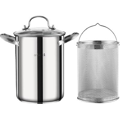 onlycook304不锈钢省油油炸锅
