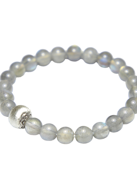 佛善居【心缘】天然女泰银手链