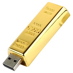 正品金砖U盘3.0高速大容量256g64g手机U盘金条黄金刻字定制logo