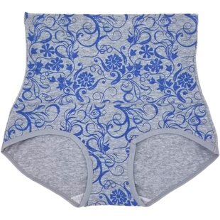 高腰内裤女士纯棉抗菌提臀收腹收小肚子舒适透气大码裤头全棉阿嬷