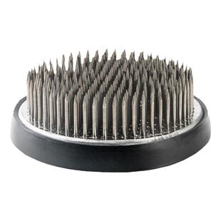 买一送一剑山插花器底座 中式日式插花固定不锈钢针花艺花道工具