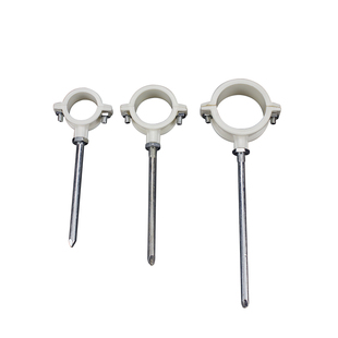 PVC水管固定管卡20 25 32PPR给水吊卡抱箍镀锌直钉塑料墙卡管配件