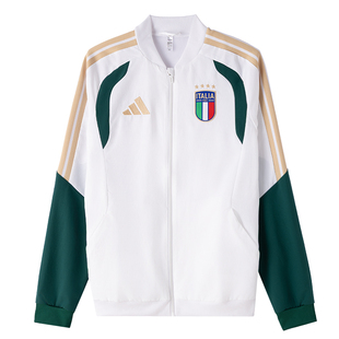 Adidas阿迪达斯外套男2026春季新款足球训练运动服梭织夹克JZ9370