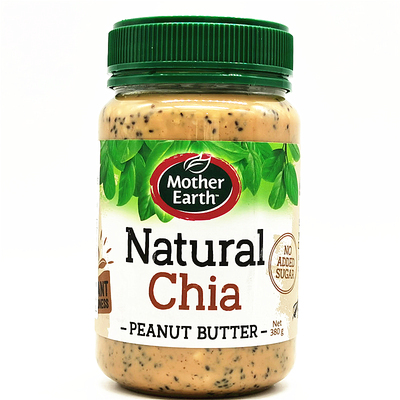 新西兰妈妈农场粗粒花生酱奇亚籽