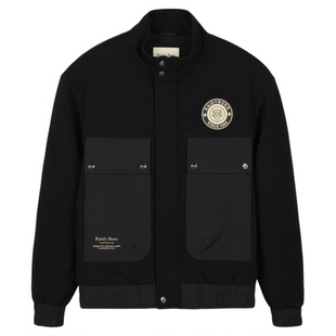 【专柜同款】Raidy Boer/雷迪波尔冬男虎头胸章3M新雪丽棉服 3042