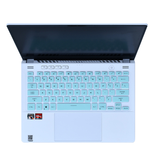 适用华硕ROG幻14 Air键盘膜14寸GA403笔记本屏幕膜GA405护眼防蓝光钢化膜GA401硅胶透明按键套防尘防水垫