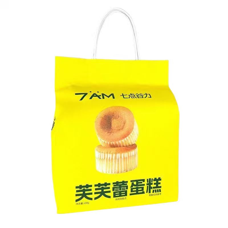 七点谷力吐司面包厚乳肉肉黑巧吐司芙芙蕾空气蛋糕学生早餐代餐