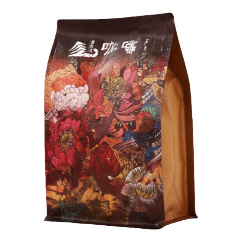 咖程式中式浓情深烘意式拼配咖啡豆拿铁美式手冲摩卡咖啡新鲜250g