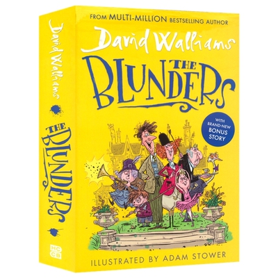 The Blunders 布伦德一家 大卫威廉姆斯新作 David Walliams 幽默章节小说 青少年英语课外读物 英文原版进口儿童图书