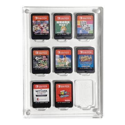 任天堂switch透明卡带收纳盒