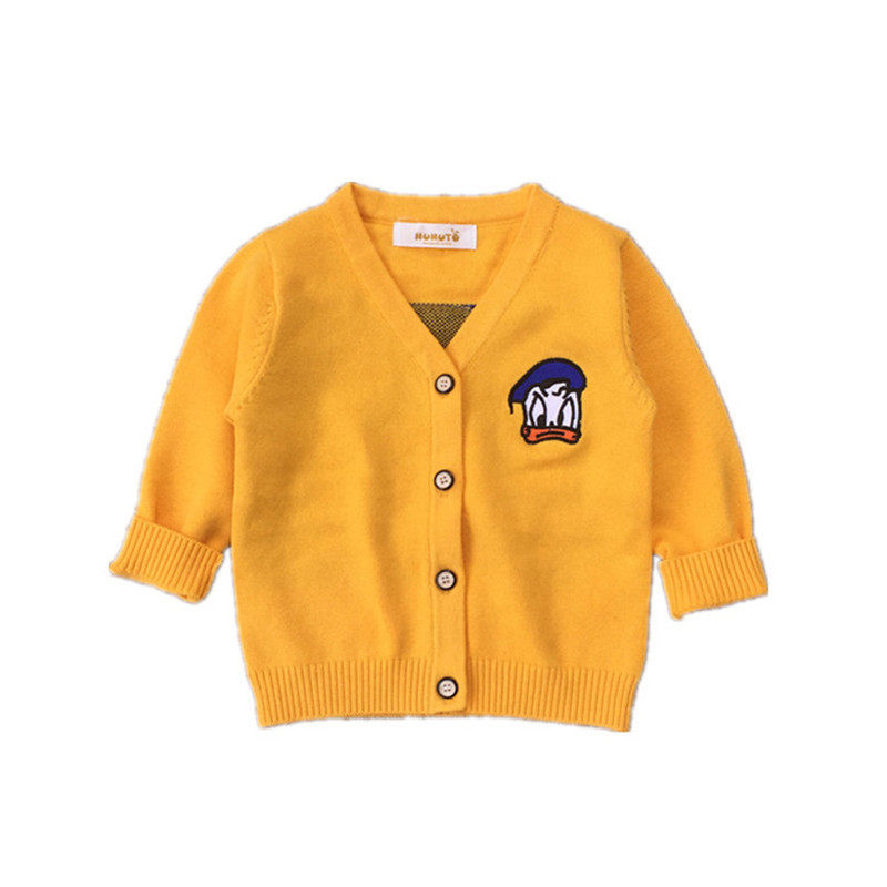 针织衫小男童春秋外套1-3岁衣服