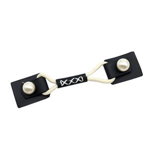 牛角扣珍珠子母扣毛呢大衣女对扣衣服皮扣搭扣开衫公母扣纽扣扣子