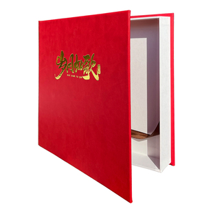 高端烫金进口皮质亚克力礼盒礼箱礼袋8寸10寸12寸16寸18寸定制款