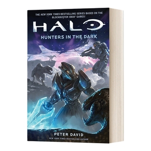 英文原版 Halo Hunters in the Dark 光环小说 黑暗中的猎人 Peter David 科幻小说 纽约时报畅销书作者 英文版 进口英语原版书籍