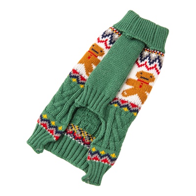 猫咪衣服圣诞雪花冬季保暖毛衣