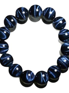 绿森林男女天然虎眼石手链手串