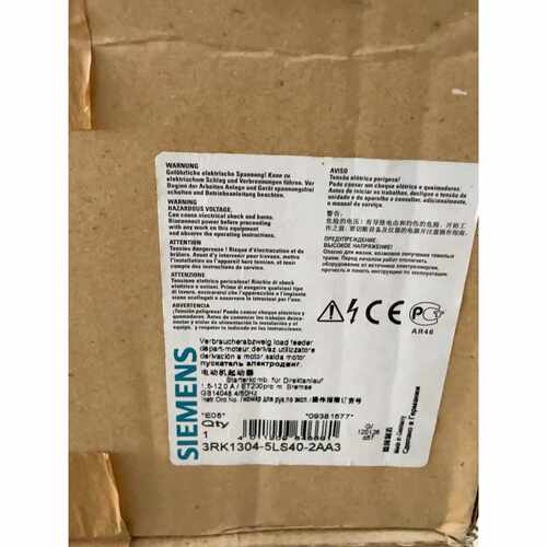 电动机起动器3RK13045LS402AA3全