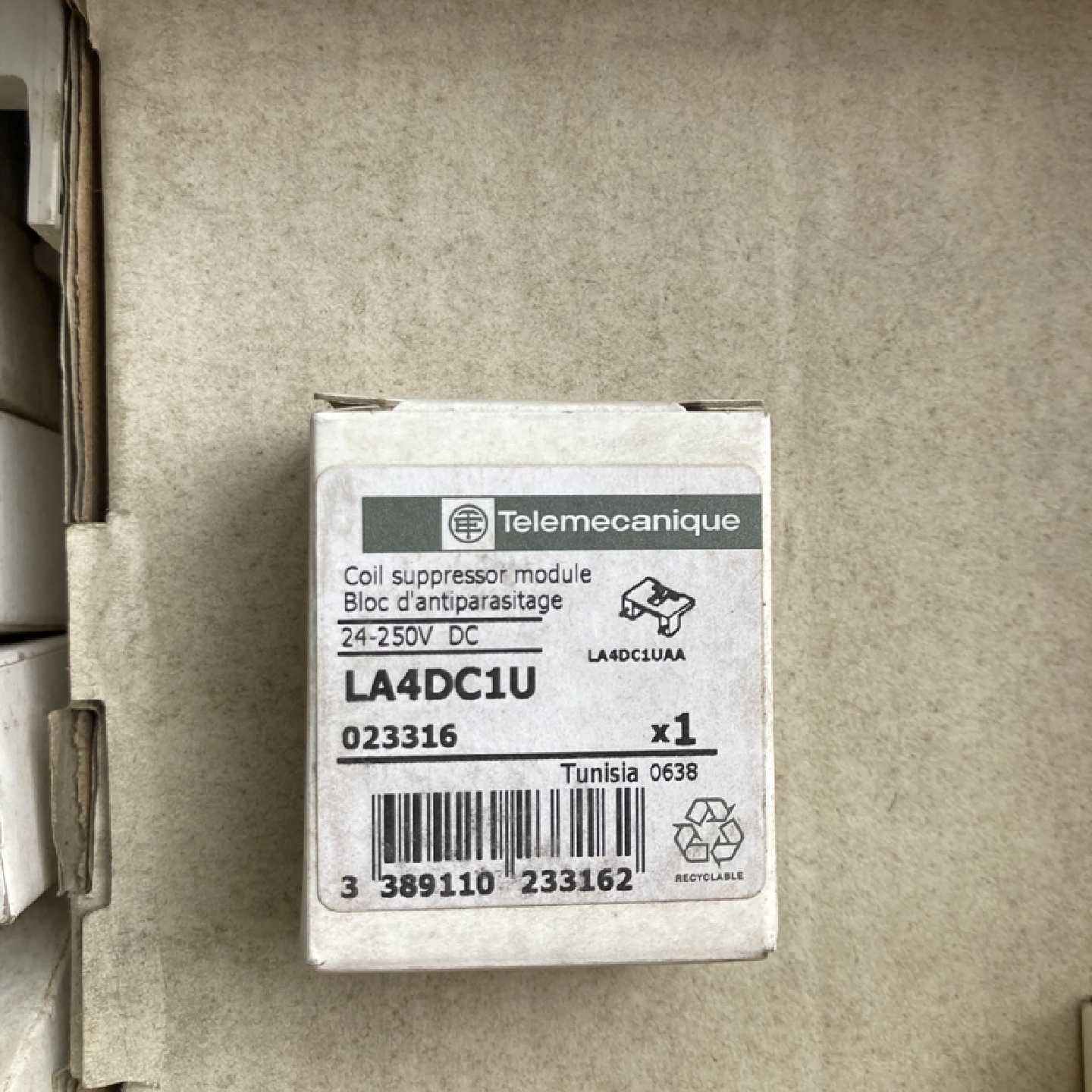 议价原装施耐德接触器抑制器 LA4DC1U LA4DC1UAA 24-250VDC 现货