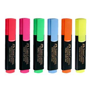 德国辉柏嘉荧光笔糖果色莹光彩色笔一套荧光标记笔银光的笔学生用笔记笔闪光笔标记笔记号笔彩色粗划重点套装