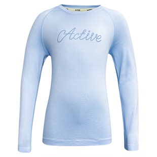 UTO悠途儿童速干运动T恤男童t恤长袖女童春装2025新款打底上衣