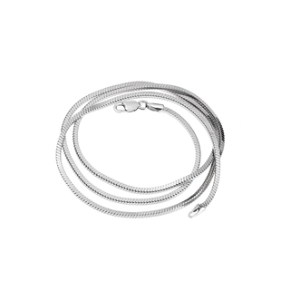 LUXTA 925银蛇骨链男 项链镀金钛钢细高级感锁骨链高级感潮女同款