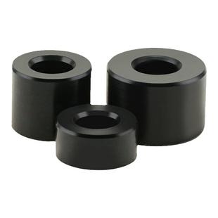 塑料赛钢套管POM垫圈管套垫片加厚空心黑色隔离柱间隔柱M3M4M5M6