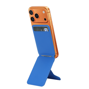 多功能便携MagSafe磁吸手机支架卡包背贴直播自拍追剧折叠三脚架