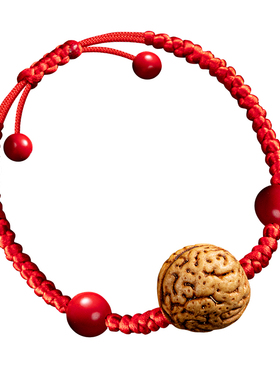 女士桃枭手链真桃枭野生毛桃核