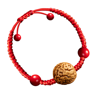 野生桃核手串女士正宗桃枭手链野生毛桃核东南枝天然儿童吊坠散珠