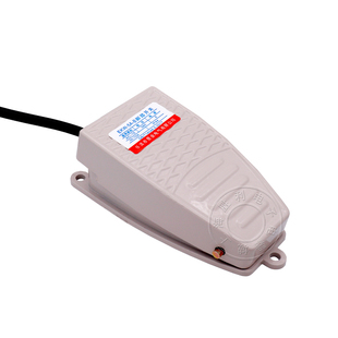 铝壳脚踩开关冲床脚踏开关带线金属EKW-5A-B脚踩式220v脚踏板开关