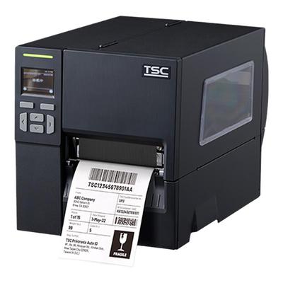TSC台半MF3410工业型条码标签打印机条形码二维码UPC亚银PET铜版纸PP合成合格证哑银不干胶碳带300DPI热转印