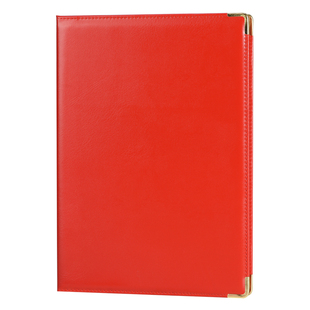 a4会议演讲朗诵夹乐谱稿件夹协议本外壳定做合同本签约仪式本皮面