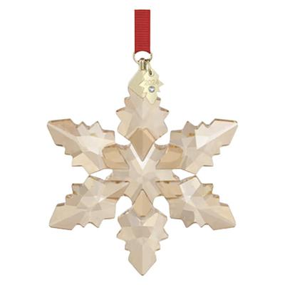 施华洛世奇雪花挂饰摆件月亮星星圣诞钟氛围感配饰礼物新品