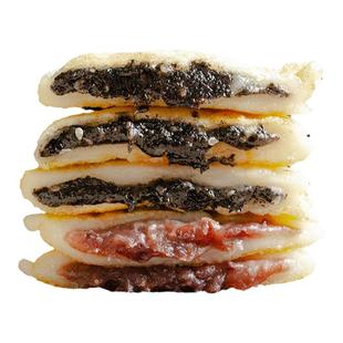 浙江特产纯糯米糍粑手工麻糍红豆沙黑芝麻馅糍粑茶糕点心小吃早餐