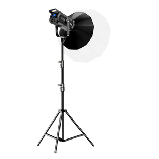 300W直播补光灯主播专用直播间专业LED拍摄打光APP摄影灯美颜球形拍照室内拍视频深口影棚服装COB影视常亮灯