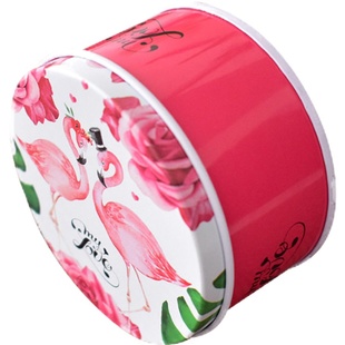 新款韩式结婚庆圆形糖果礼盒盒马口铁盒子欧式婚礼空盒喜糖盒包装